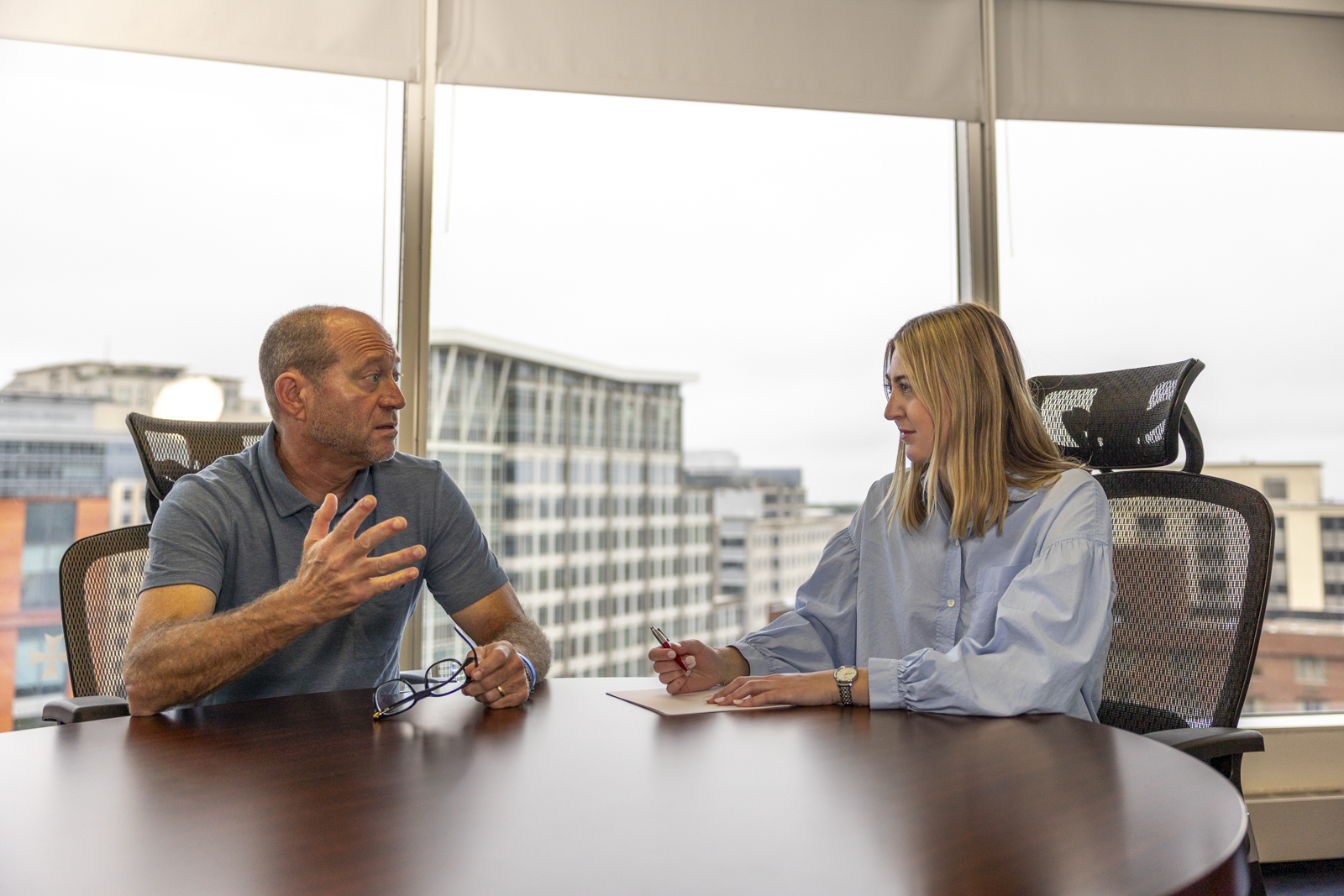 ZRA team members at the office